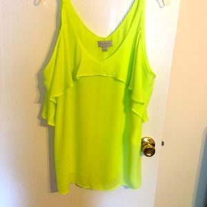 Beautiful chiffon Shirt. Never worn 💚